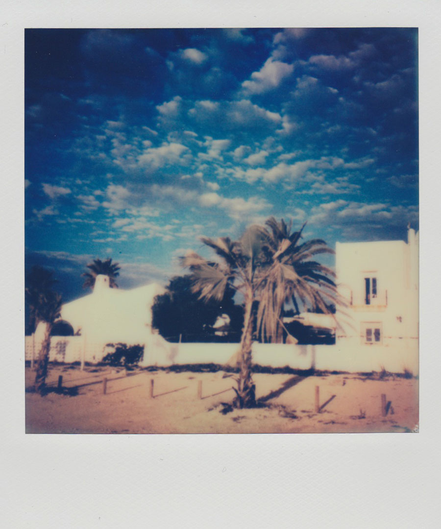 Polaroidfoto Andalusien