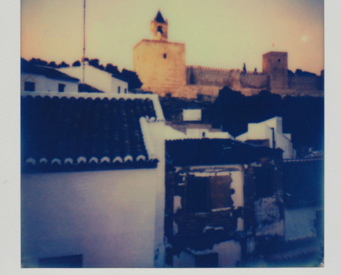 Polaroidfoto Andalusien