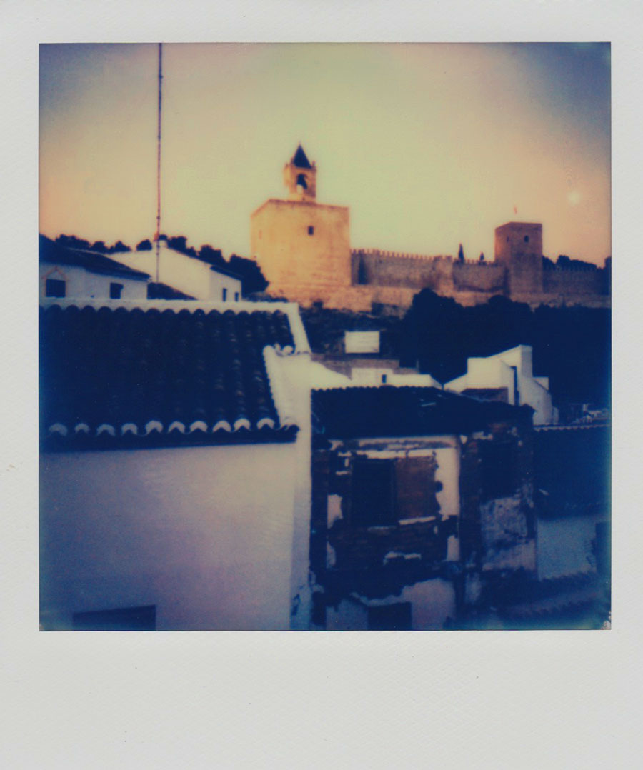 Polaroidfoto Andalusien