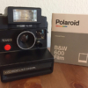 Polaroid «Land 1000S» mit Blitz «Maxwell PL-50»