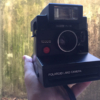 Polaroid «Land 1000S» mit Blitz «Maxwell PL-50»