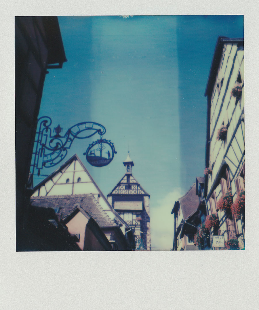 Polaroidfoto Elsass