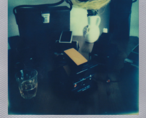 Polaroidfoto Polazeit Silverframe