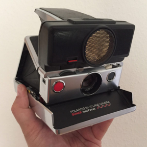 Polaroid «Land SX-70 Sonar AF» silber