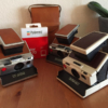 Polaroid «Land SX-70» Trio mit Ledertasche