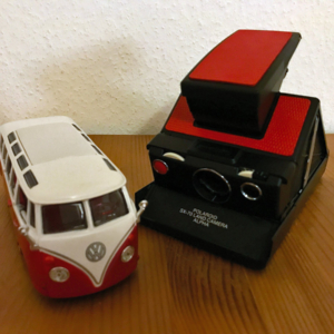 Polaroid «Land SX-70 Alpha» rot refurbished