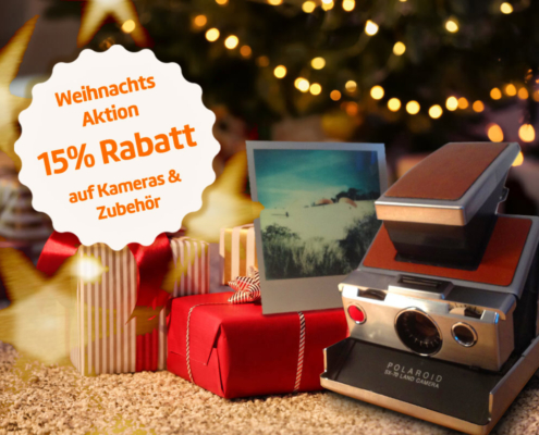 15 Prozent Aktion Polaroidshop MissionPolaroid Weihnachtsaktion 2022